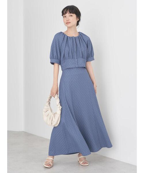 earth music&ecology（アースミュージックアンドエコロジー）の「ジャガードプルオーバー（Tシャツ/カットソー・レディース・ブルー/ブラック/ピンク・FREE）」の11枚目の写真