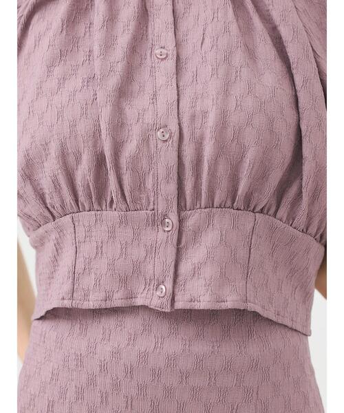 earth music&ecology（アースミュージックアンドエコロジー）の「ジャガードプルオーバー（Tシャツ/カットソー・レディース・ブルー/ブラック/ピンク・FREE）」の15枚目の写真