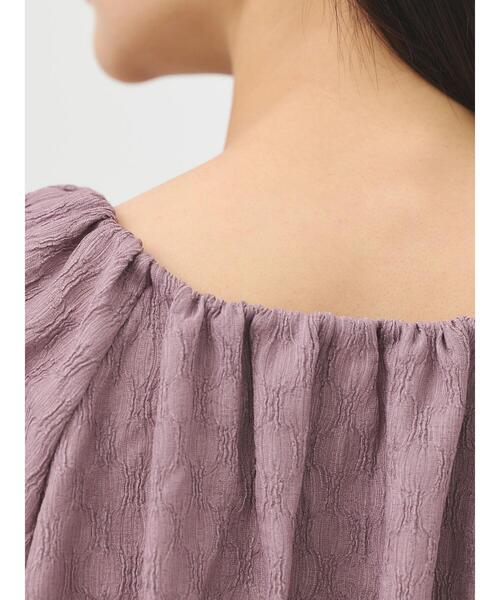 earth music&ecology（アースミュージックアンドエコロジー）の「ジャガードプルオーバー（Tシャツ/カットソー・レディース・ブルー/ブラック/ピンク・FREE）」の16枚目の写真