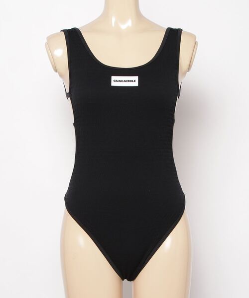 GUACAMOLE（ガカモレ）の「GUACAMOLE SCRUNCH HIGH LEG SWIMSUIT（水着・メンズ・ホワイト/カーキ/ブラック・MEDIUM）」の2枚目の写真