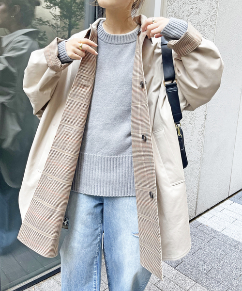 Spick & Span リバーシブルポンチョトレンチコート 楽天市場】【SALE／30%OFF】リバーシブルポンチョトレンチコート