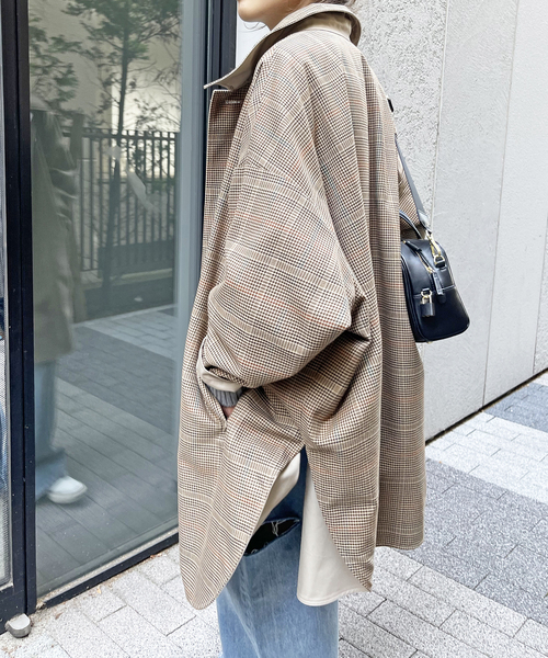 Spick & Span（スピックアンドスパン）の「リバーシブルポンチョ