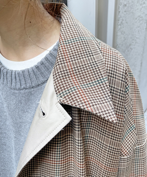 Spick & Span（スピックアンドスパン）の「リバーシブルポンチョ