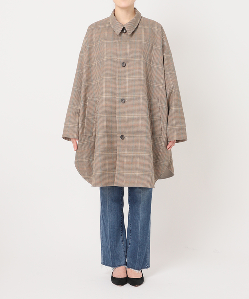 セール】リバーシブルポンチョトレンチコート（トレンチコート