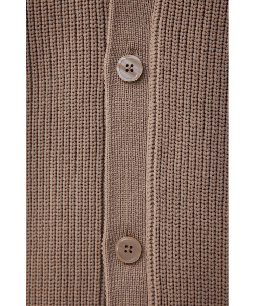 AZUL by moussy（アズールバイマウジー）の「スポンディッシュケーブルカーディガン（カーディガン/ボレロ・メンズ・ブラック/ベージュ/グレー/グリーン・FREE）」の17枚目の写真