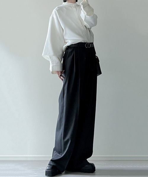 ハイウエストルーズフィットパンツ X-girl（エックスガール）の「HIGH WAISTED LOOSE FIT PANTS