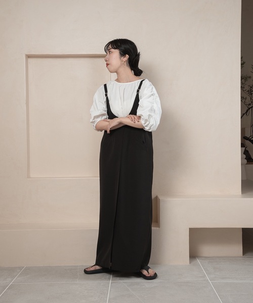 lawgy（ラウジー）の「raglan sleeve gather blouse / ラグランスリーブギャザーブラウス（シャツ/ブラウス・レディース・ホワイト/ベージュ・FREE）」の14枚目の写真