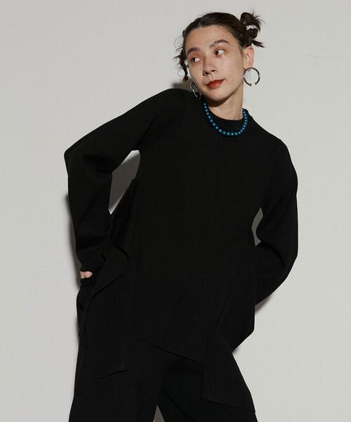 UN3D コクーンスリーブデザインニット　¥35,200 UN3D. - COCOON SLEEVE DESIGN KT / コクーンスリーブデザイン
