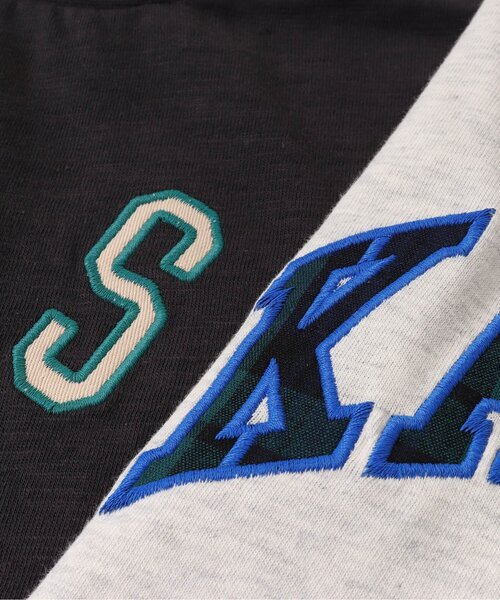 BREEZE（ブリーズ）の「【ユニセックス】ヴィンテージカレッジロンT（Tシャツ/カットソー・キッズ・ピンク/グリーン/ライトグレー/ネイビー/イエロー/サックスブルー/アイボリー/ブラック/レッド/ベージュ・100/140/150/110/90/80/130/120）」の22枚目の写真