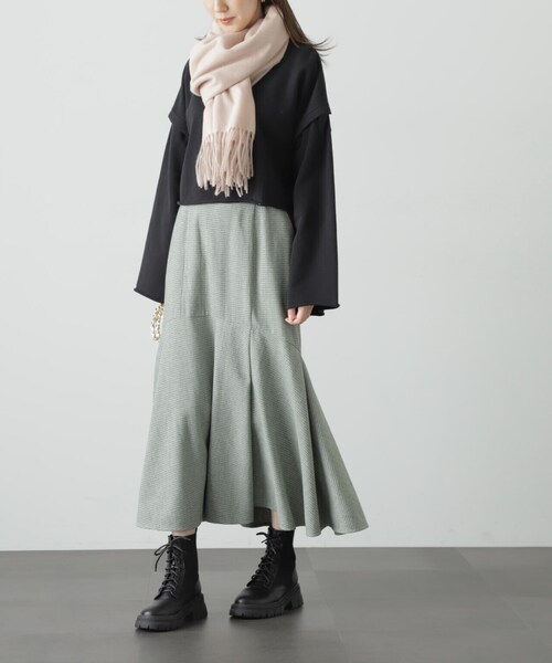 FREE'S MART(フリーズマート)の「◆ソフトストール(マフラー・レディース・ホワイト/ベージュ/オレンジ/ネイビー・フリ-)」の17枚目の写真