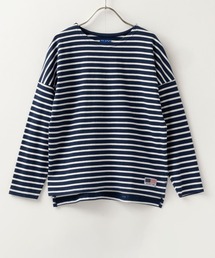 NAVY（ネイビー）の「USコットン ボーダー長袖 ロンT（Tシャツ/カットソー・キッズ）」