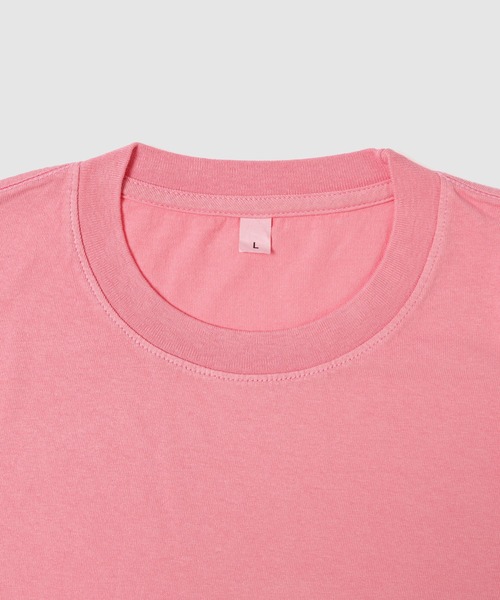 ECOCYCLE(エコサイクル)の「STANDARD TUBULAR SS TEE_PINK(シームレス)(Tシャツ/カットソー・メンズ・ピンク系その他3/ピンク系その他2/ピンク系その他/ピンク系その他4/ピンク・XXL/M/XL/XS/S/L)」の7枚目の写真