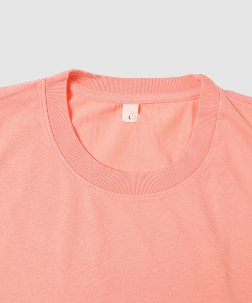 ECOCYCLE(エコサイクル)の「STANDARD TUBULAR SS TEE_PINK(シームレス)(Tシャツ/カットソー・メンズ・ピンク系その他3/ピンク系その他2/ピンク系その他/ピンク系その他4/ピンク・XXL/M/XL/XS/S/L)」の9枚目の写真