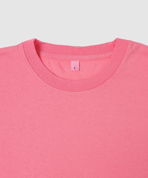 ECOCYCLE(エコサイクル)の「STANDARD TUBULAR SS TEE_PINK(シームレス)(Tシャツ/カットソー・メンズ・ピンク系その他3/ピンク系その他2/ピンク系その他/ピンク系その他4/ピンク・XXL/M/XL/XS/S/L)」の13枚目の写真