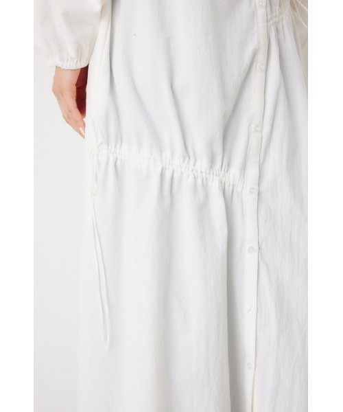 RODEO CROWNS WIDE BOWL（ロデオクラウンズワイドボウル）の「2WAY シャーリングロングワンピース（ワンピース・レディース・チャコールグレー/オフホワイト/オレンジ・FREE）」の18枚目の写真