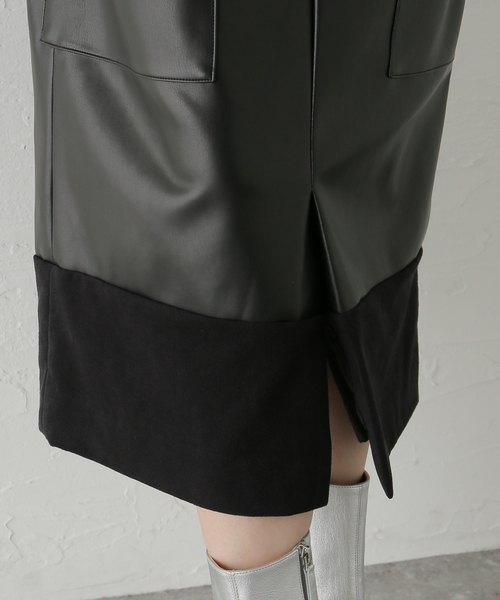 A PUPIL（アピューピル）の「【A PUPIL/ア ピューピル】PNCL CRG SK-LTHR：スカート（スカート・レディース・ブラック・MEDIUM）」の15枚目の写真