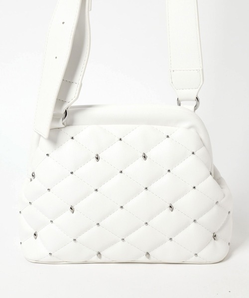PAGEBOY（ページボーイ）の「スタッズキルティングBAG（ショルダーバッグ・レディース・オフホワイト/ブルー/ブラック・FREE）」の18枚目の写真