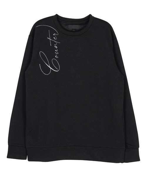 jiggys shop(ジギーズショップ)の「膨れジャガードトレーナー(スウェット・メンズ・ホワイト/ブラック・MEDIUM/LARGE/X-LARGE)」の6枚目の写真