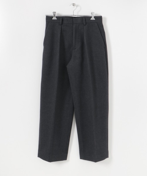 URBAN RESEARCH(アーバンリサーチ)の「ウールシャギータックワイドパンツ(その他パンツ・メンズ・ブラック/チャコールグレー/カーキ・MEDIUM/LARGE)」の20枚目の写真