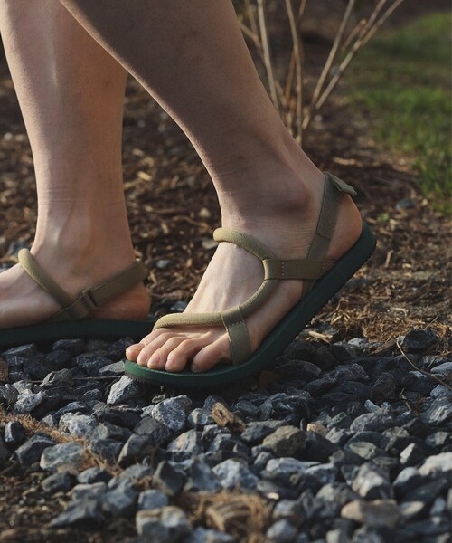 mont-bell（モンベル）の「mont-bell × B:MING by BEAMS / 別注 ロックオンサンダル（サンダル・メンズ・ブラウン系その他5/グリーン・M/L/XL）」の11枚目の写真