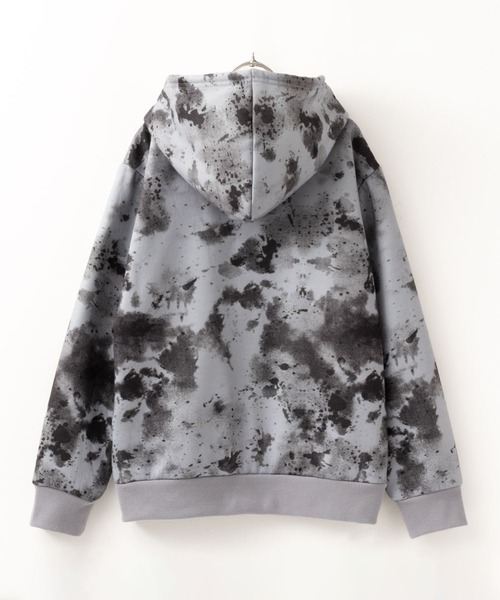 NAVY(ネイビー)の「NAVY 裏ボア総柄ジップアップパーカー(パーカー・キッズ・カーキ系/杢グレー/ブラック・150/140/110/120/130/160)」の7枚目の写真