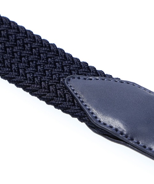 SILAS（サイラス）の「MESH BELT（ベルト・メンズ・ブラック/ネイビー・ONE SIZE）」の10枚目の写真
