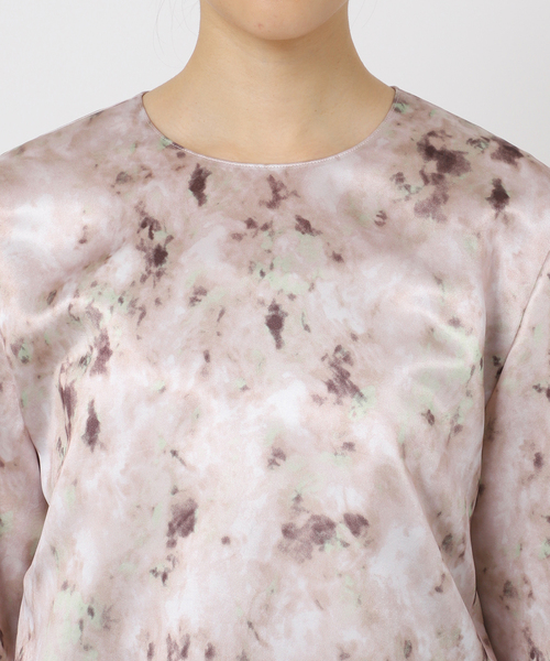 Noble(ノーブル)の「ジェムプリントプレーンブラウス(シャツ/ブラウス・レディース・ピンク系その他・FREE)」の9枚目の写真
