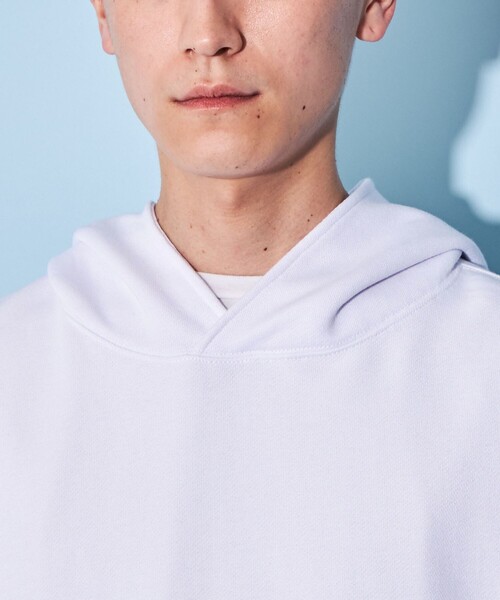 CITEN（シテン）の「＜CITEN＞ソフト スウェット フーディー（パーカー・メンズ・ブラック/ネイビー/ホワイト・L/S/M）」の22枚目の写真