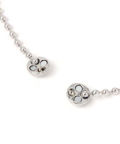 niko and...（ニコアンド）の「ボールチェーンマグネットネックレス（ネックレス・レディース・イエロー/グレー・0）」の4枚目の写真