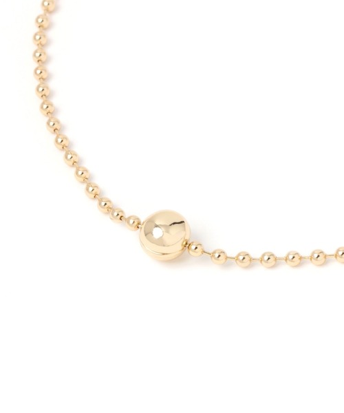 niko and...（ニコアンド）の「ボールチェーンマグネットネックレス（ネックレス・レディース・イエロー/グレー・0）」の8枚目の写真