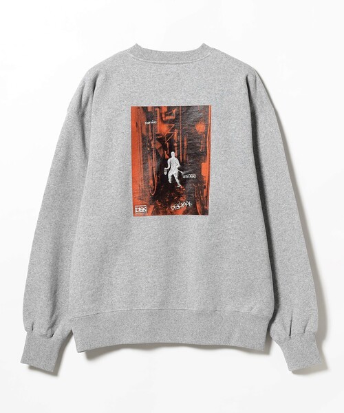 BEAMS T(ビームスティー)の「DISK × BEAMS T / Sweatshirt(スウェット・メンズ・グレー/グリーン・L/M/S/XL)」の16枚目の写真