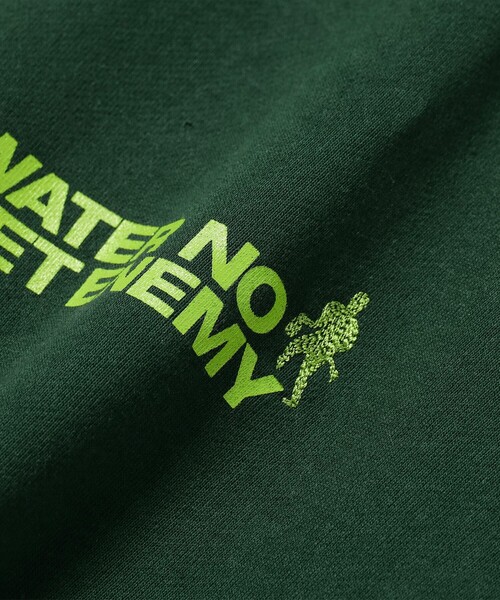 BEAMS T(ビームスティー)の「DISK × BEAMS T / Sweatshirt(スウェット・メンズ・グレー/グリーン・L/M/S/XL)」の18枚目の写真