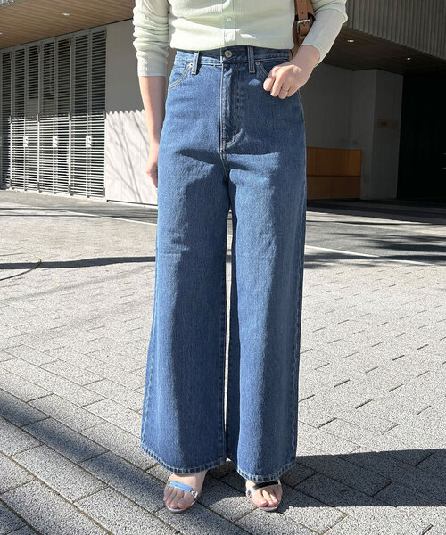追加3》LE DENIM バギーパンツ（デニムパンツ）｜SLOBE IENA