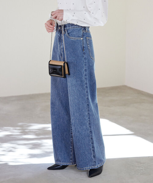 セール】《追加2》LE DENIM バギーパンツ（デニムパンツ