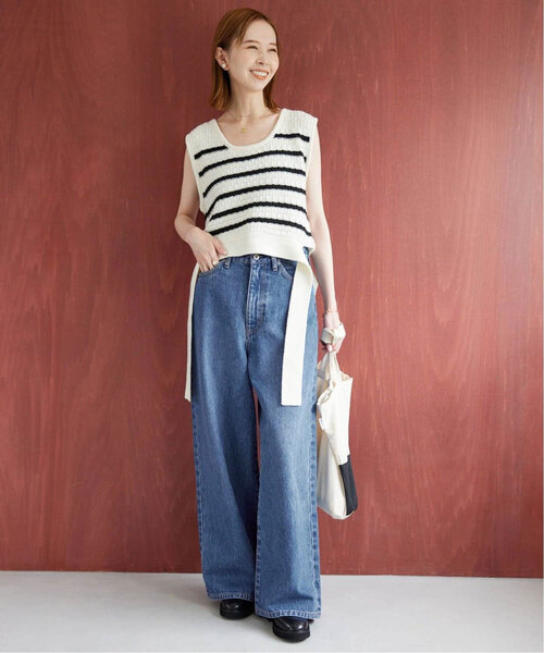 SLOBE IENA（スローブイエナ）の「《追加2》LE DENIM バギーパンツ