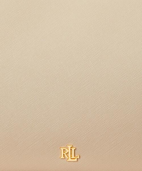 LAUREN RALPH LAUREN（ローレン ラルフ ローレン）の「クロスハッチ レザー ミディアム Danni バッグ（ショルダーバッグ・レディース・ブラウン系6・ONE）」の7枚目の写真