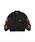 LEGENDA�i���W�F���_�j�́u���W�F���_ �N���P�b�g �j�b�g �{���o�[�W���P�b�g / LEGENDA Crochet Knit Bomber Jacket�iMA-1�j�v�b�u���b�N