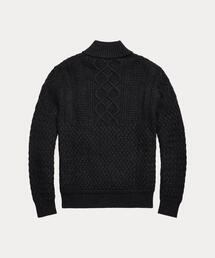 RRL（ダブル アール エル）の「コットンウール モックネック セーター  