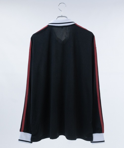 13】襟付き サッカーデザイン ゲームシャツ（Tシャツ/カットソー