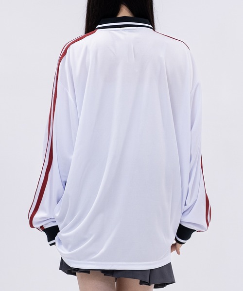 セール】【13】襟付き サッカーデザイン ゲームシャツ（Tシャツ