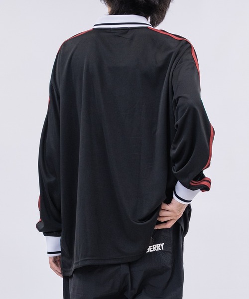 セール】【13】襟付き サッカーデザイン ゲームシャツ（Tシャツ