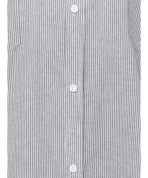 GYDA（ジェイダ）の「ストライプオーバーシャツ（シャツ/ブラウス・レディース・ライトブルー/イエロー/ネイビー/ピンク・FREE）」の5枚目の写真