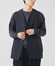 EDIFICE | クレータークロス ロングベスト(ベスト)