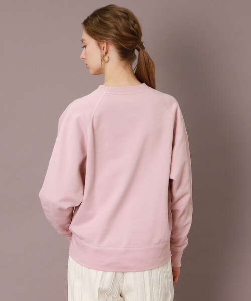 DRESSTERIOR（ドレステリア）の「◆オーガニックコットン裏毛プルオーバー（スウェット・レディース・ダークグレー/グリーン系/ベビーピンク/オフホワイト・34/36/38）」の15枚目の写真