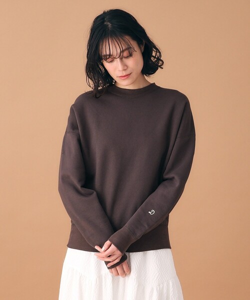 新品未使用♡ドレステリア　オーガニックコットン裏毛プルオーバーオフホワイト38 セール】◇オーガニックコットン裏毛プルオーバー（スウェット