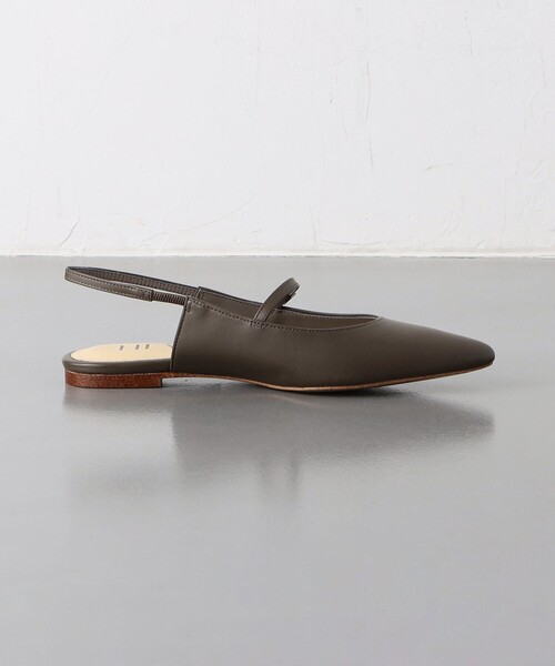 専用　本日(日)終了！HEWN ポインテッドトゥ サンダル 36 ヒューン 黒 サンダルPointed strap mules | HEWN (Women
