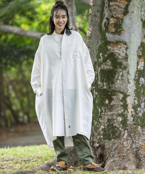 L.L.Bean（エルエルビーン）の「【JAPAN EDITION】オロノ・ロングスリーブ・ロング・シャツ（シャツワンピース・レディース・ブルー系その他2/イエロー系その他/タン/ブルー系その他・MEDIUM）」の16枚目の写真