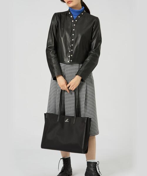 agnes b.(アニエスベー)の「トートバッグ WAS37-01(トートバッグ・レディース・ブラック・FREE)」の2枚目の写真