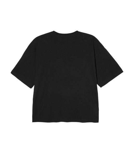 MILKFED.(ミルクフェド)の「HEART VACATION WIDE S/S TEE(Tシャツ/カットソー・レディース・ブラック/ライトピンク/ホワイト・M/L)」の5枚目の写真
