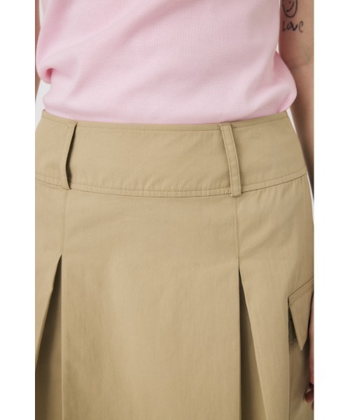 MOUSSY（マウジー）の「MILITARY PLEATS スカート（スカート・レディース・ベージュ/ブラック/オフホワイト・1/2）」の14枚目の写真